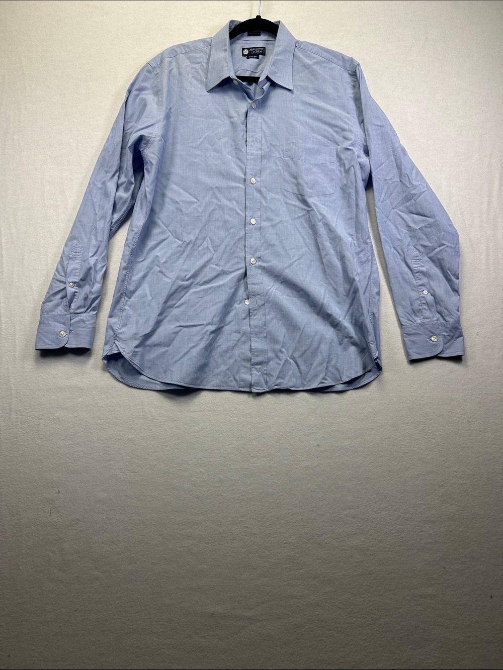 Haberdashery by J Crew Men's Sky Blue Long-Sleeve Dress Shirt